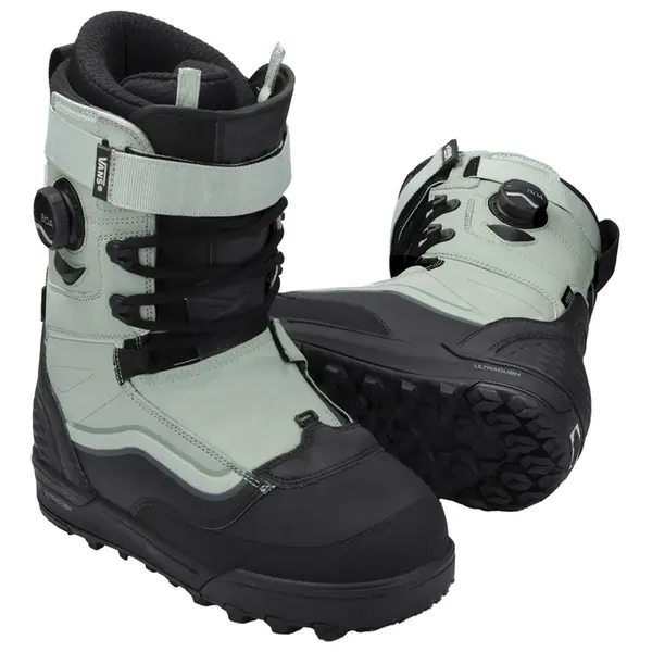 NEW Vans Infuse 30th Anniversary Snowboard Boots 30th Anniversary Gray Olive Men's Size 9 2026