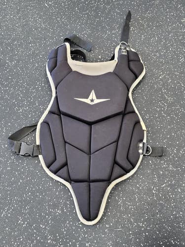 Used All Star Chest Protector Catchers Chest Protector Black Intermed 11849-s000040482