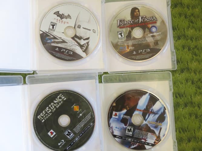 PS3 Play Station 3 Games * ALL 3 * Batman Resistance Hall Devil May