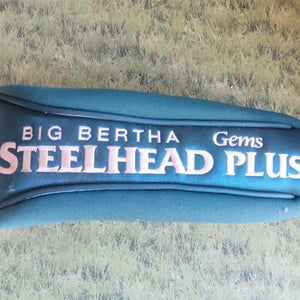LADIES * Callaway GEMS BIG BERTHA STEELHEAD PLUS 3 WOOD Headcover - Green