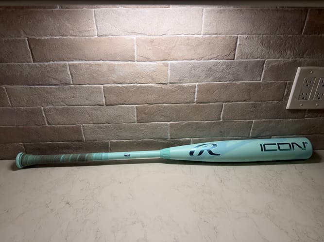 2026 Rawlings Icon Composite BBCOR Certified Bat (-3) 31 oz 34” (Basically New)