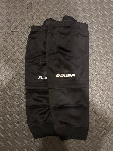 Black Youth Small Bauer Socks (Used)