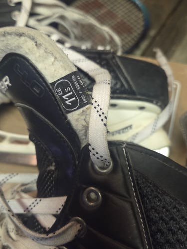2009 Bauer Flexlite 4.0 Hockey Skates Extra Wide Width 11.5 (Used) -