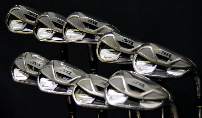 NIKE SQ MACHSPEED IRON SET 4-PW SW GW FLEX: REGULAR LENGTH: (5) 38.5 IN RH