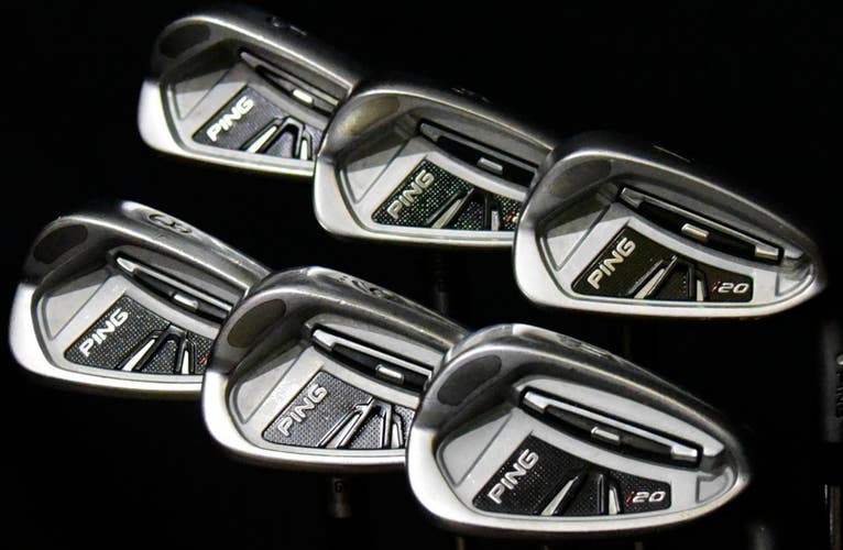 PING I20 IRON SET 5-PW  FLEX: STIFF LENGTH: (5) 38.5 IN RIGHT HANDED
