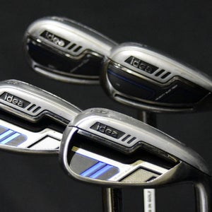 ADAMS IDEA IRONS SET 6-9 FLEX: STIFF LENGTH: (6) 39 IN RIGHT HANDED