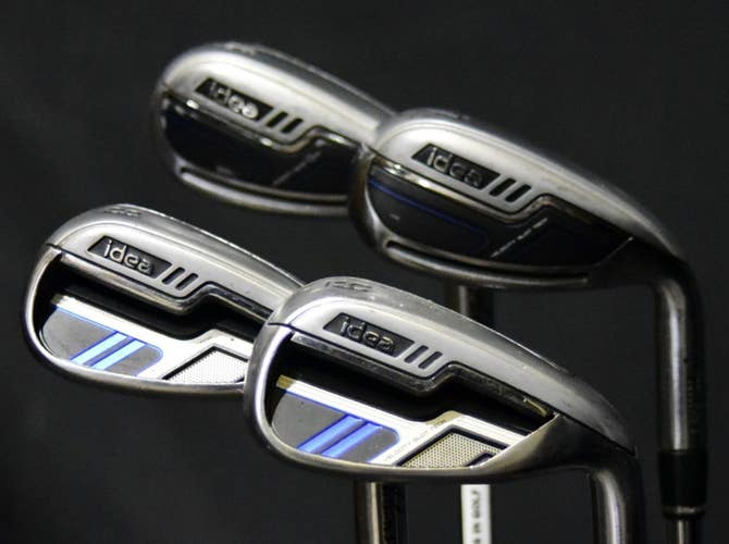 ADAMS IDEA IRONS SET 6-9 FLEX: STIFF LENGTH: (6) 39 IN RIGHT HANDED