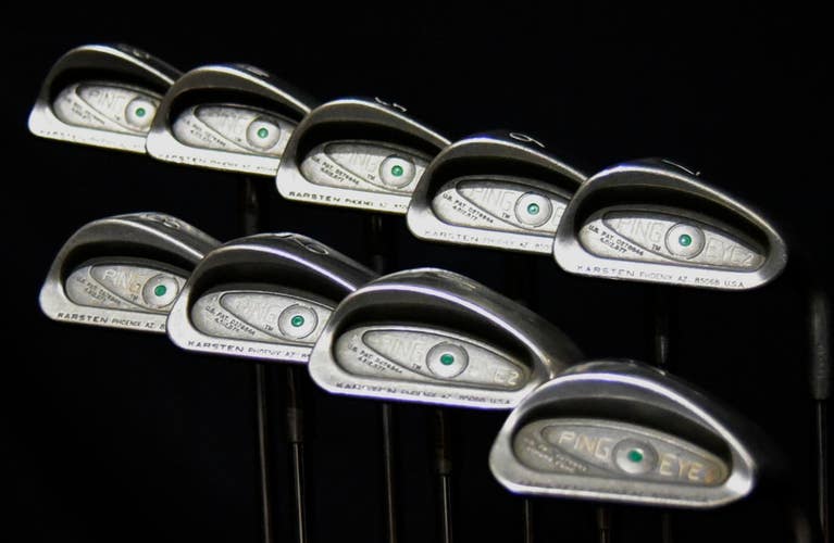 PING EYE 2 IRON SET 3-PW SW FLEX: REGULAR LENGTH: (5) 39 IN RIGHT HANDED