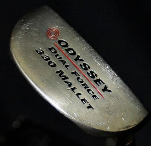 ODYSSEY DUAL FORCE 330 MALLET PUTTER LENGTH: 34.5 IN RIGHT HANDED