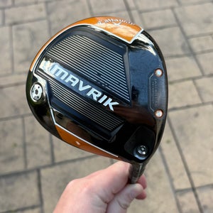 Men's 2020 Callaway Mavrik Right Handed Driver Stiff Flex 10.5 Loft Graphite Shaft 45" (Used)