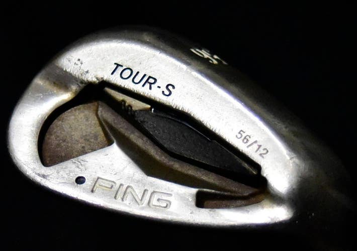 PING TOUR-S WEDGE LOFT: 56 BOUNCE: 12 FLEX: STIFF LENGTH: 36.5 IN RIGHT HANDED