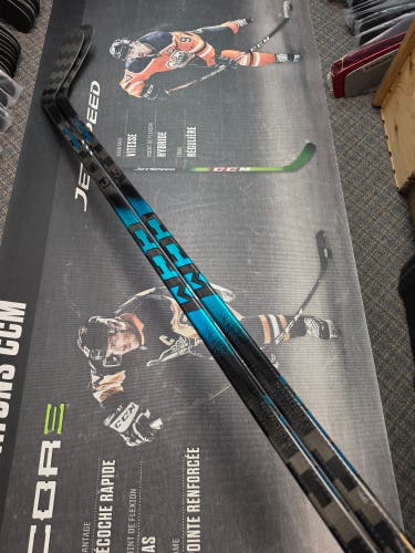 2 PACK | P29 | 85 Flex NEW! Senior CCM Ribcor Trigger 10 Pro Right Hand Hockey Stick Pro Stock (New)