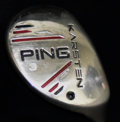 PING KARSTEN HYBRID 3 FLEX: STIFF LENGTH: 40 IN RIGHT HANDED