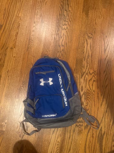 Blue Men's Nike Backpack (Used)