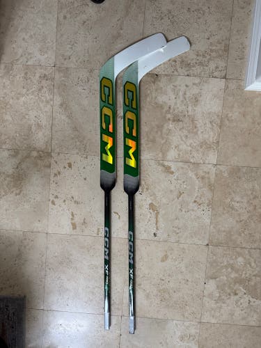 CCM XF Pro Regular Goalie Stick 25" Paddle Pro Stock (Used)