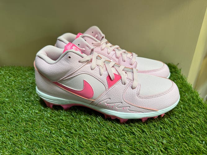 Air Jordan Stadium 90 Low MCS Pink Football Cleats Men’s Size 11 HQ0210-600 NEW