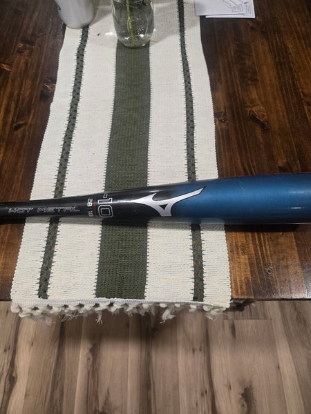 Mizuno Hot Metal Alloy USSSA Certified Bat (-10) 18 oz 28"