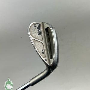 Used Right Handed Ping Black Dot M/B Wedge 52* Wedge Flex Steel Golf Club