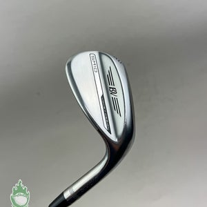 Used RH Titleist Vokey SM10 M Grind Chrome Wedge 58*-08 Wedge Steel Golf Club