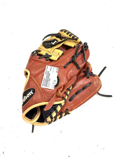 Used Wilson A550 Bb Sb Glove Rh Throw Brown 11" 11860-s000310699