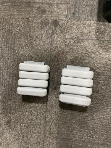 Used Ankle Weights Grey 2 Lb 11614-s000238580