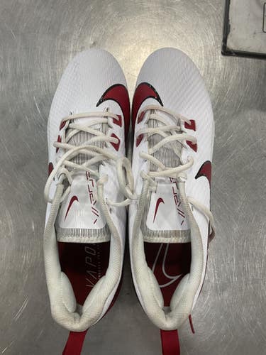 Used Nike Vapor Adult Fb Cleats White Senior 15 11614-s000238551