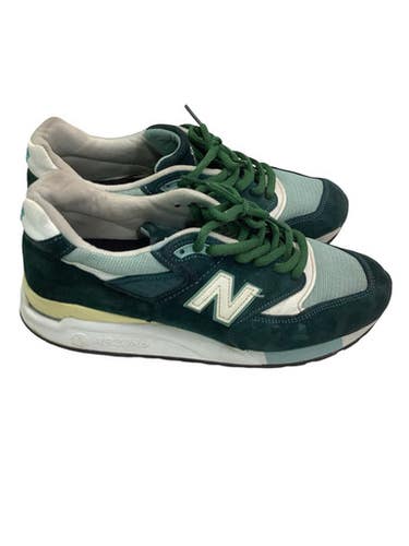 Used New Balance Basketball Shoes M Green Senior 8 11347-s000271064