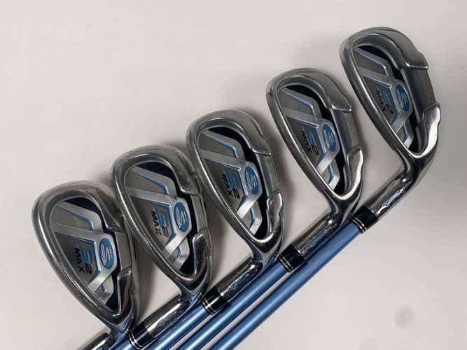 Cobra S2 Max Iron Set 7-PW+SW Aldila DVS-HL Ladies RH Undersize Grips