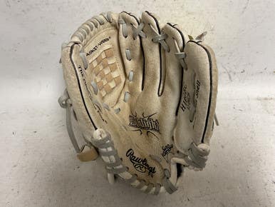 Used Rawlings Highlight Series H100bc Baseball Glove T-ball Grey 10" 11855-s000205707