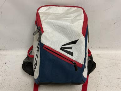 Used Easton Game Ready E129148 Bb Sb Player Backpack Bag White 11855-s000205708