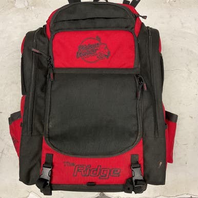 Used Ridge Roller The Ridge Disc Golf Backpack Red 11855-s000205695
