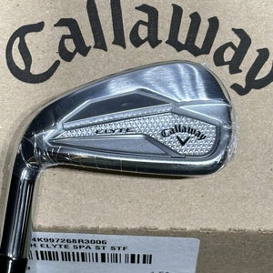 Callaway Elyte Iron Set 5-AW LEFT Hand Steel True Temper Vector 90g Stiff LH NEW