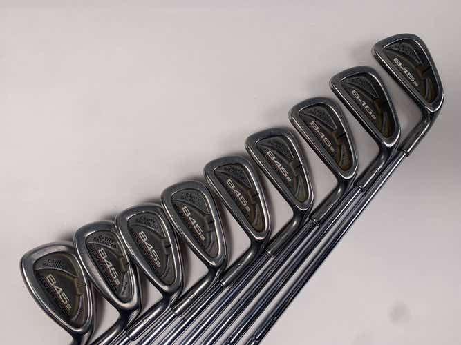 Tommy Armour 845 S Silver Scot Iron Set 3-PW+SW Tour Step Regular Steel Mens RH