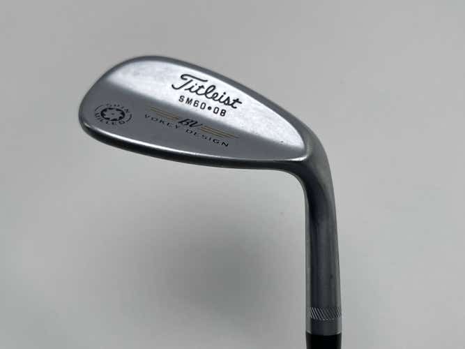 Titleist Vokey Spin Milled Lob Wedge LW 60* 8 Bounce DG Wedge RH