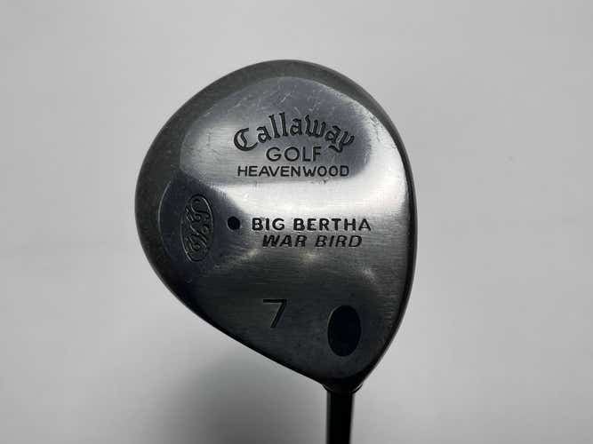 Callaway Big Bertha Warbird 7 Fairway Wood 21* RCH 96 Regular Graphite Mens RH
