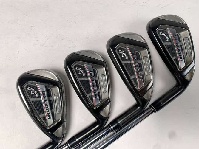 Callaway Big Bertha OS Iron Set 6-9 True Temper Speed Step 80 Regular RH