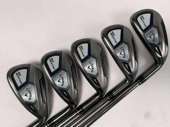 Callaway Big Bertha Womens 2015 Iron Set 6-PW UST Mamiya Recoil 450 F1 Ladies RH