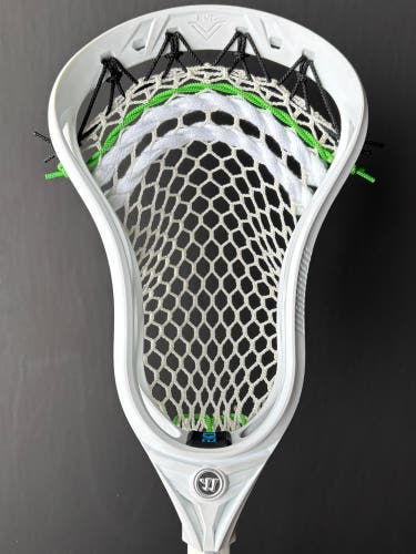 New Warrior Evo V Head Custom Strung with Hero 4.0 Mesh (Sample Stringing)