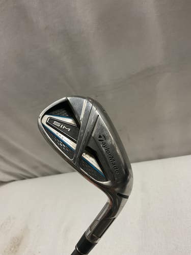 Used Taylormade Sim Max Golf Wedge Mens Rh Pitching Wedge 11490-s000274442
