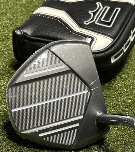 Cobra Vintage Cuda Single Bend Mallet Putter LEFT Hand 35" Inch w/ Cover LH NEW!