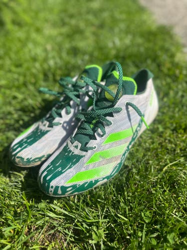 Men's Size M 10.5 (W 11.5) Adidas adizero Low Top Molded Cleats (Used)