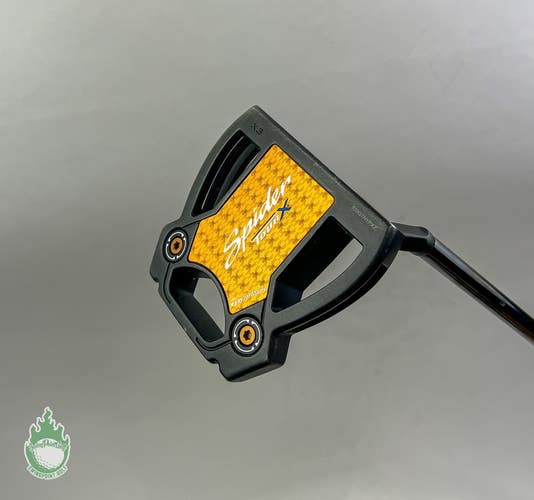 Right Handed TaylorMade Spider Tour X X3 35" Putter Black Steel Golf Club