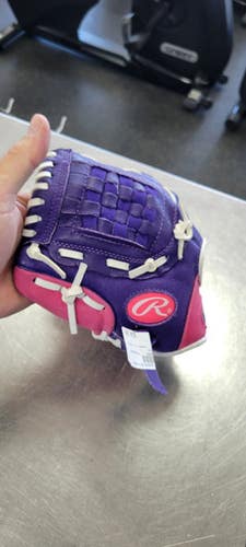 Used Rawlings 10 Inch Bb Sb Glove Lh Throw Pink 10" 11497-c000158880