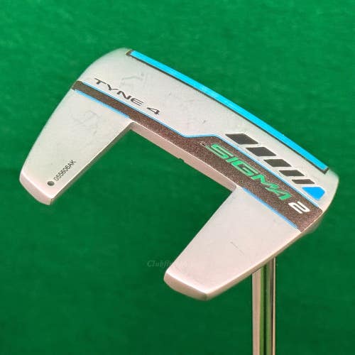 Ping Sigma 2 TYNE 4 Platinum Black Dot Adjustable Flow-Neck Putter w/ HC
