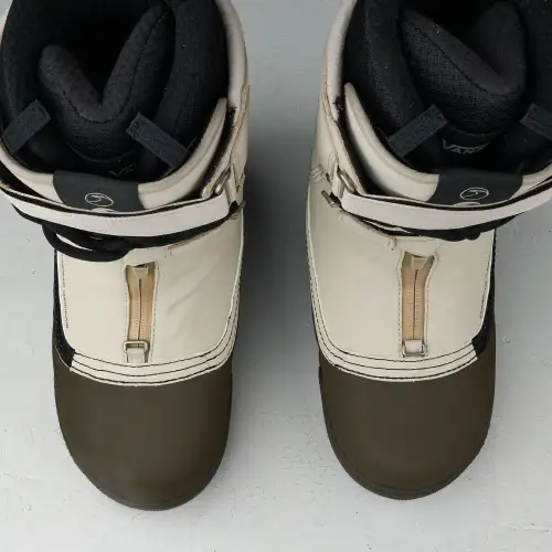 NEW 2026 Vans Infuse Snowsurf Snowboard Boots Oatmeal/Brown Men's Size 12