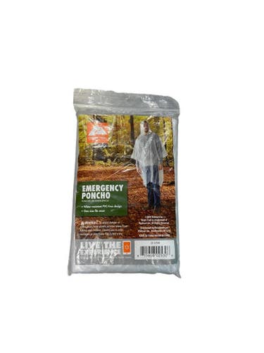Used Ozark Trail Emergency Poncho Camping And Climbing Accessories 11735-s000325584