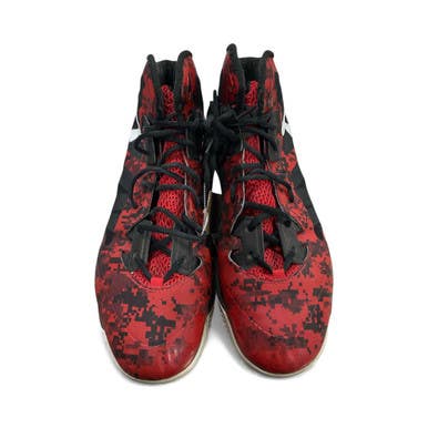 Used Under Armour Basketball Shoes M Red Senior 11.5 11735-s000316673