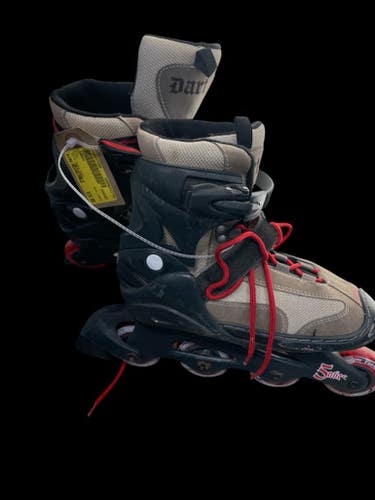 Used 5abec Junior Rec Fitness Skates Vegas Gold Adjustable 11735-s000337299