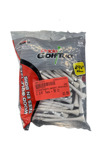New 2 3 4" Tees - 50 Ct 11735-jmg77311