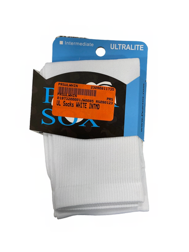 New Ul Socks White Intmd 11735-prsulwhin